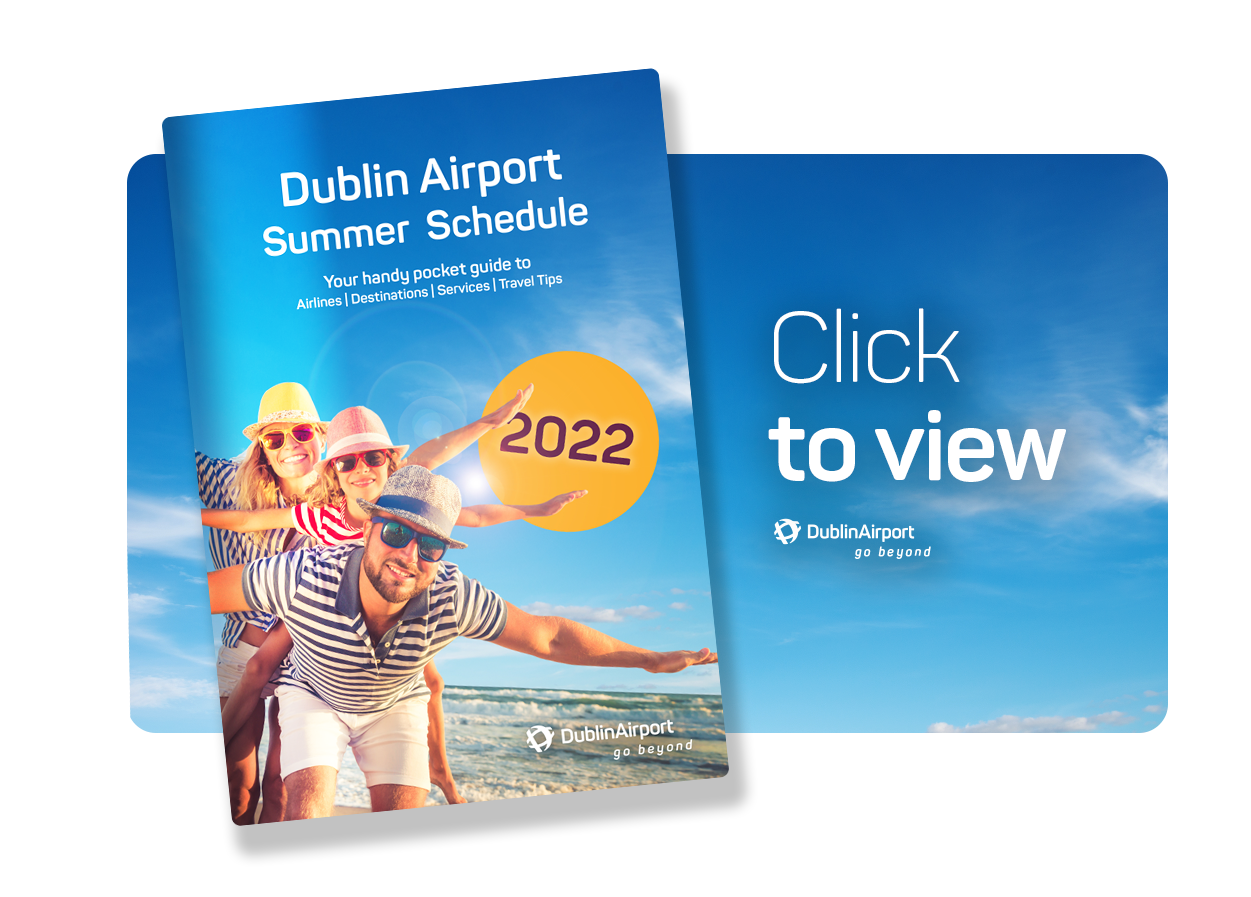 Dublin Airport Summer Schedule 2022 Dublin Airport Summer Schedule 2022