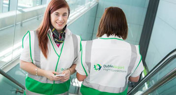Dublin Airport female staff members Dublin Airport female staff members